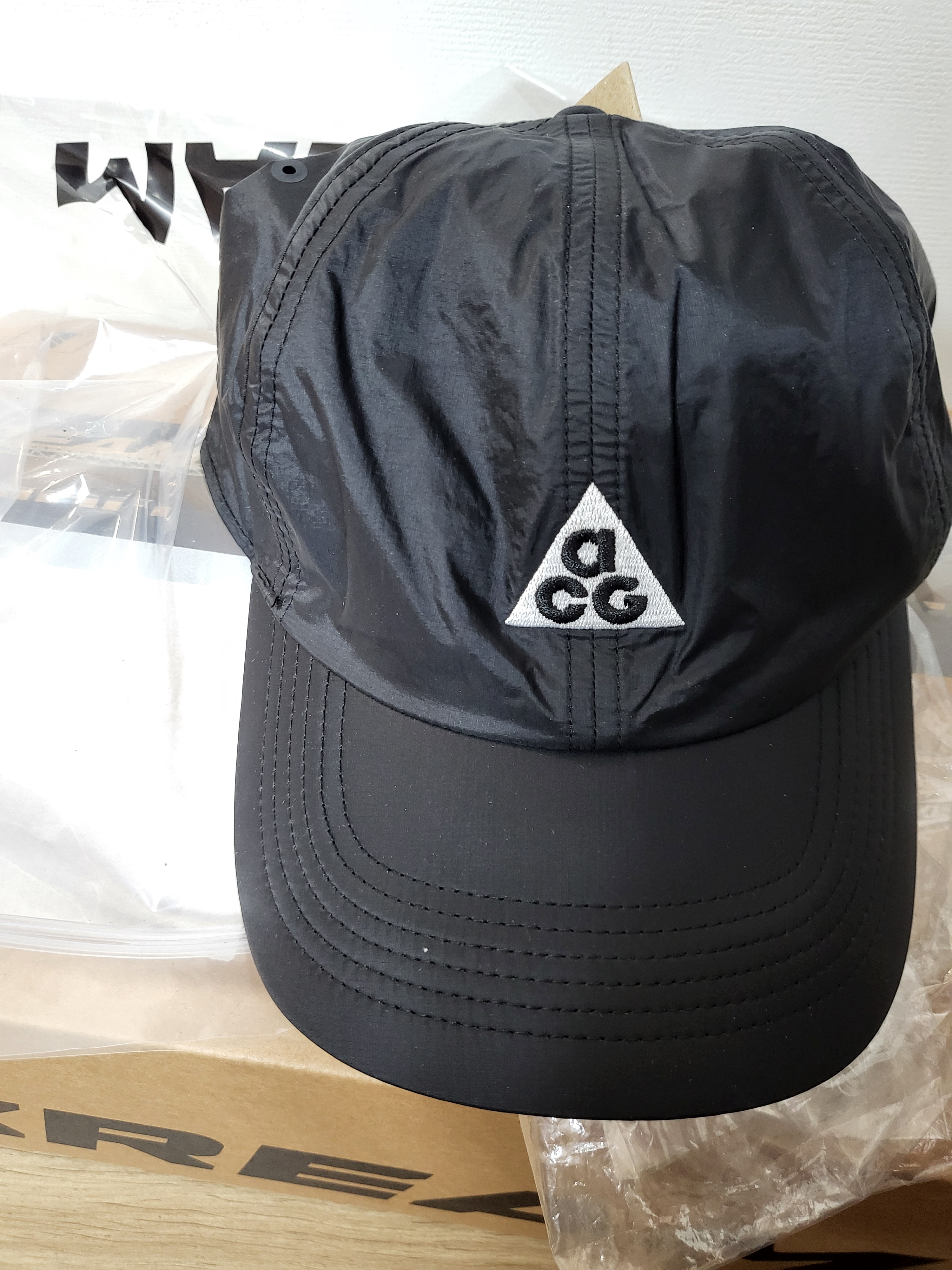 Nike ACG Trail Cap Black 착용 스타일