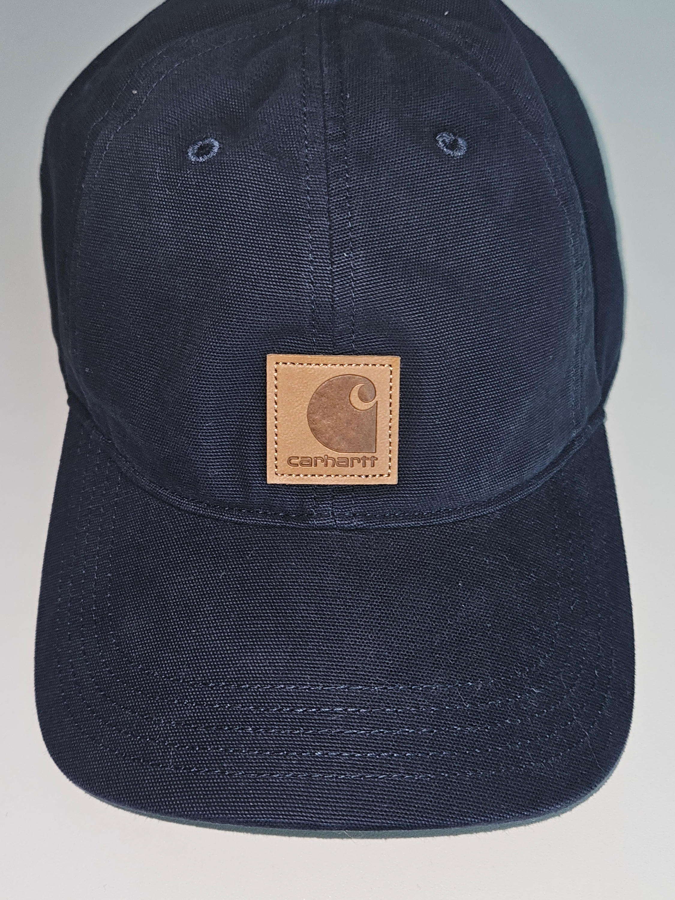 Carhartt Canvas Cap Navy 착용 스타일 - 3