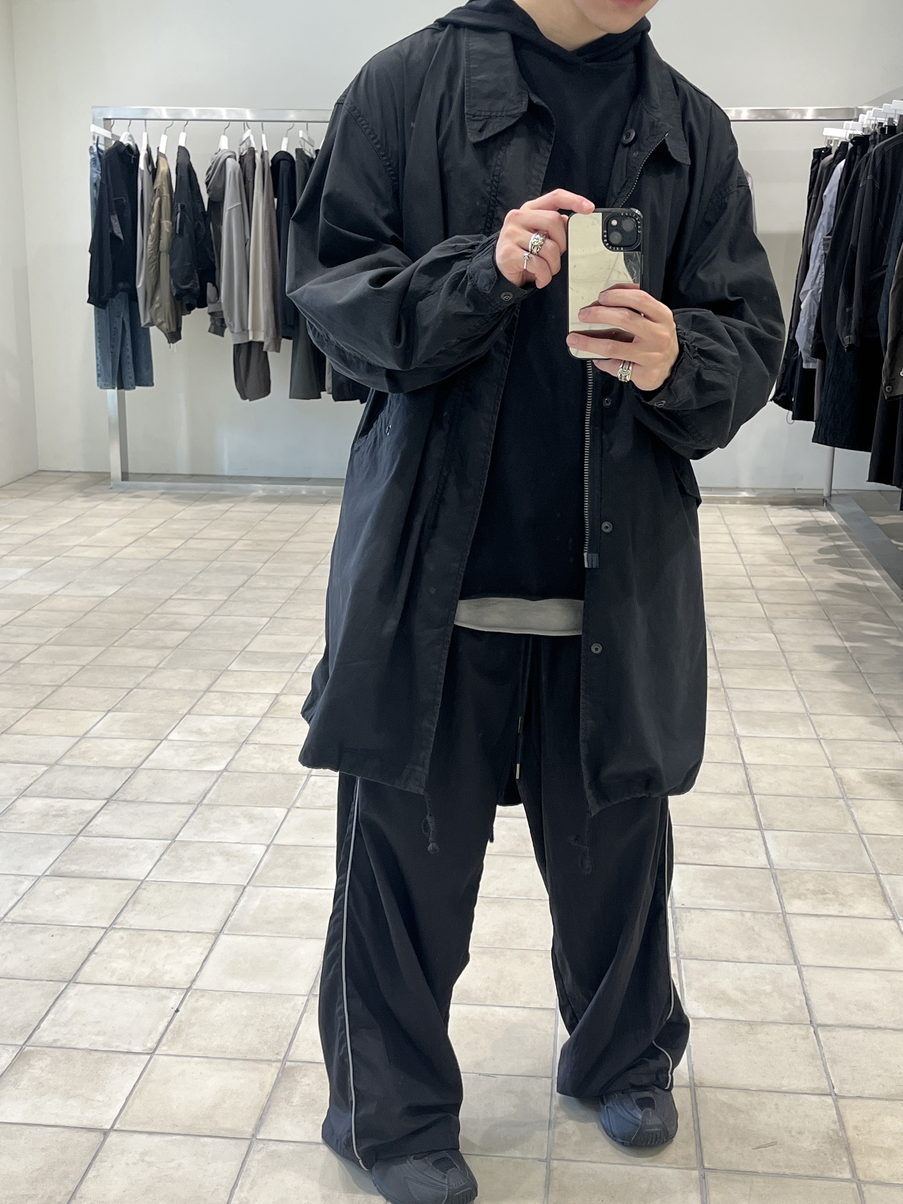 Polyteru Dell Parka Black, Polyteru Human Index Human Sleeveless Gray Beige 착용 스타일