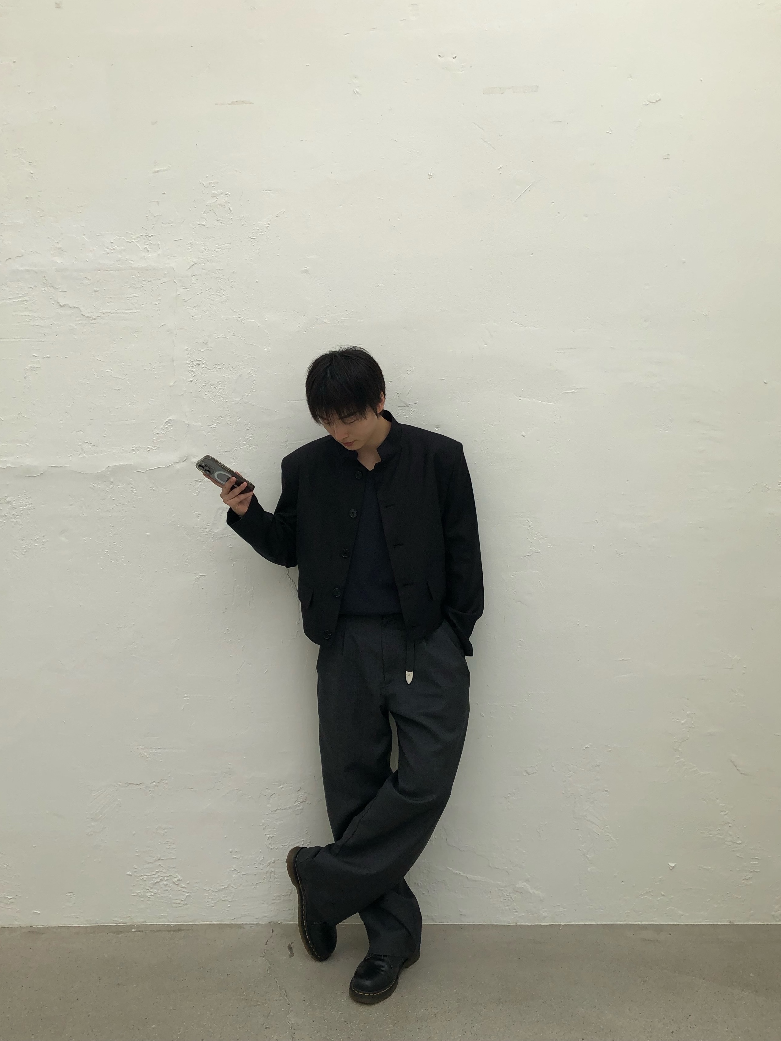 Dr. Martens 1461 Smooth Black 착용 스타일 - 2