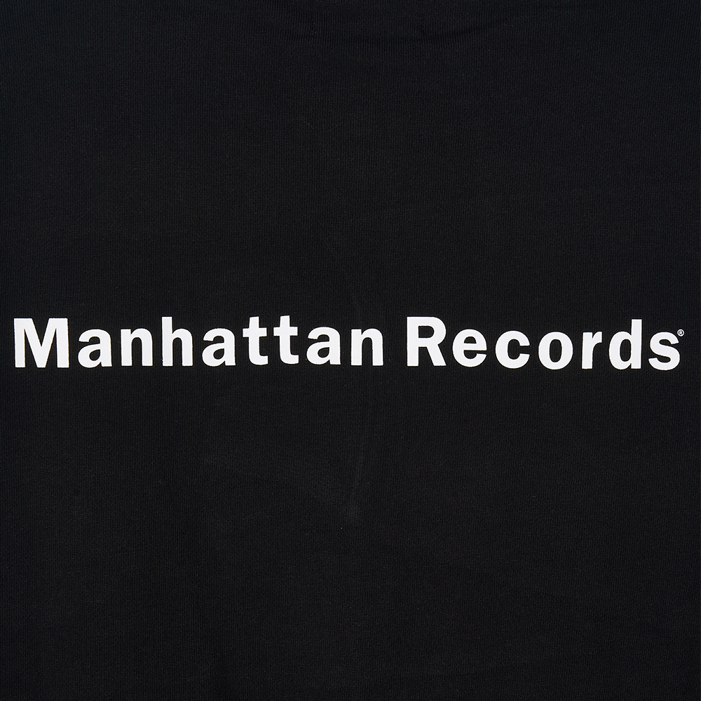 맨하탄 레코즈 클래식 집업 후디 - 블랙(Manhattan Records Classic Logo Zip Up Hoodie - Black) - 5