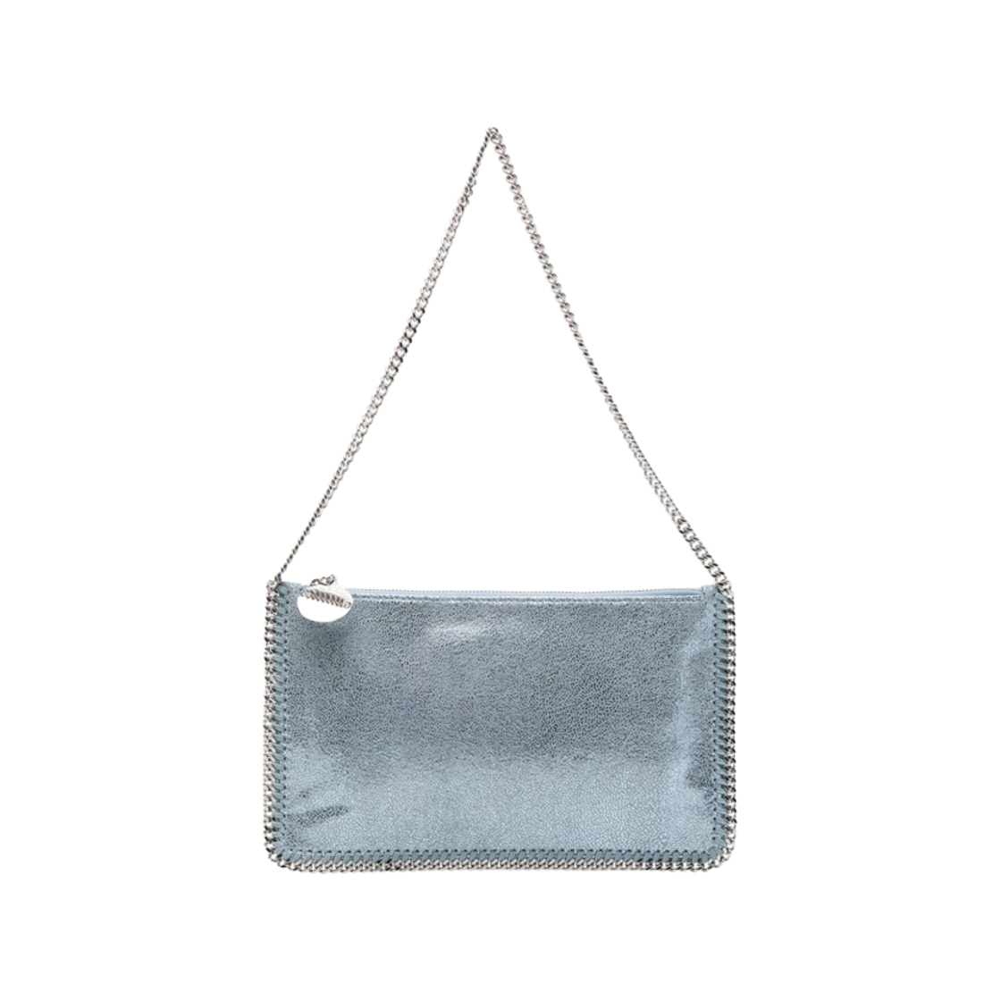 7P0076WP03014200 Stella McCartney Falabella Shoulder Bag Clear Blue