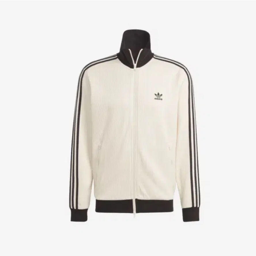Adidas Waffle Beckenbauer Track Top Wonder White - KR Sizing 착용 스타일
