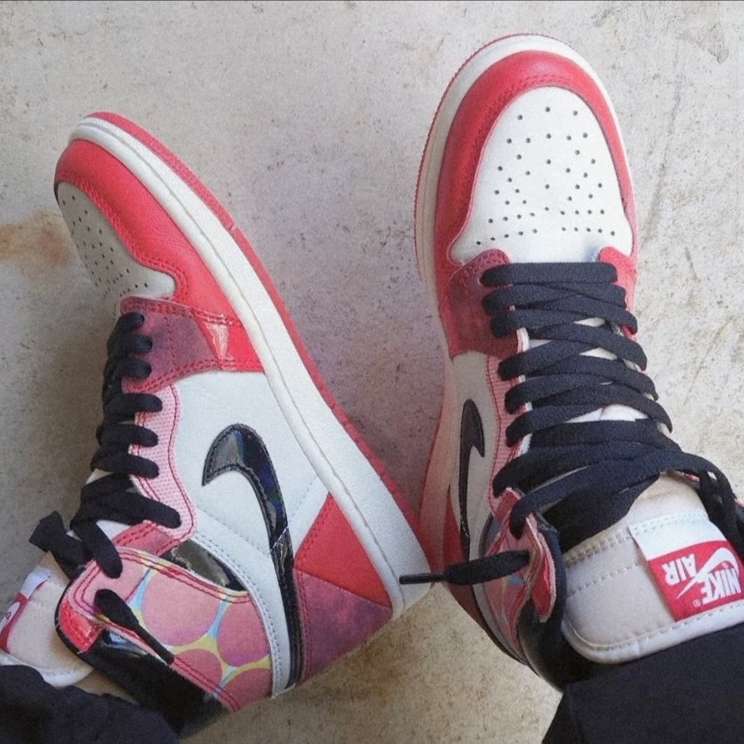 Jordan 1 Retro High Spider-Man Next Chapter 착용 스타일