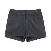 Rogin N Rosie Micro Wool Shorts Charcoal