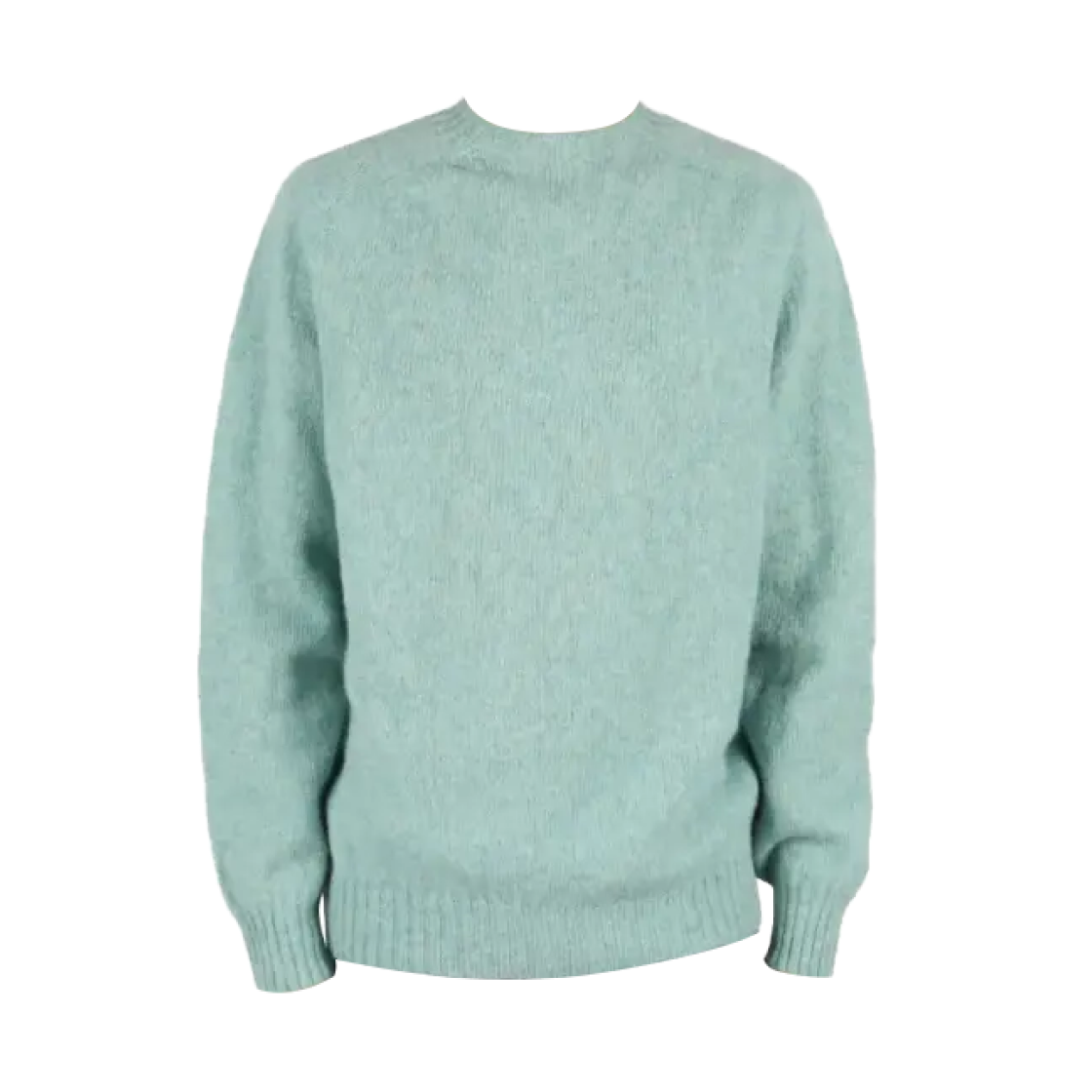 할리 오브 스코틀랜드 쉐기 독 크루넥 스웨터 오팔(Harley of Scotland Shaggy Dog Crewneck Sweater Opal)