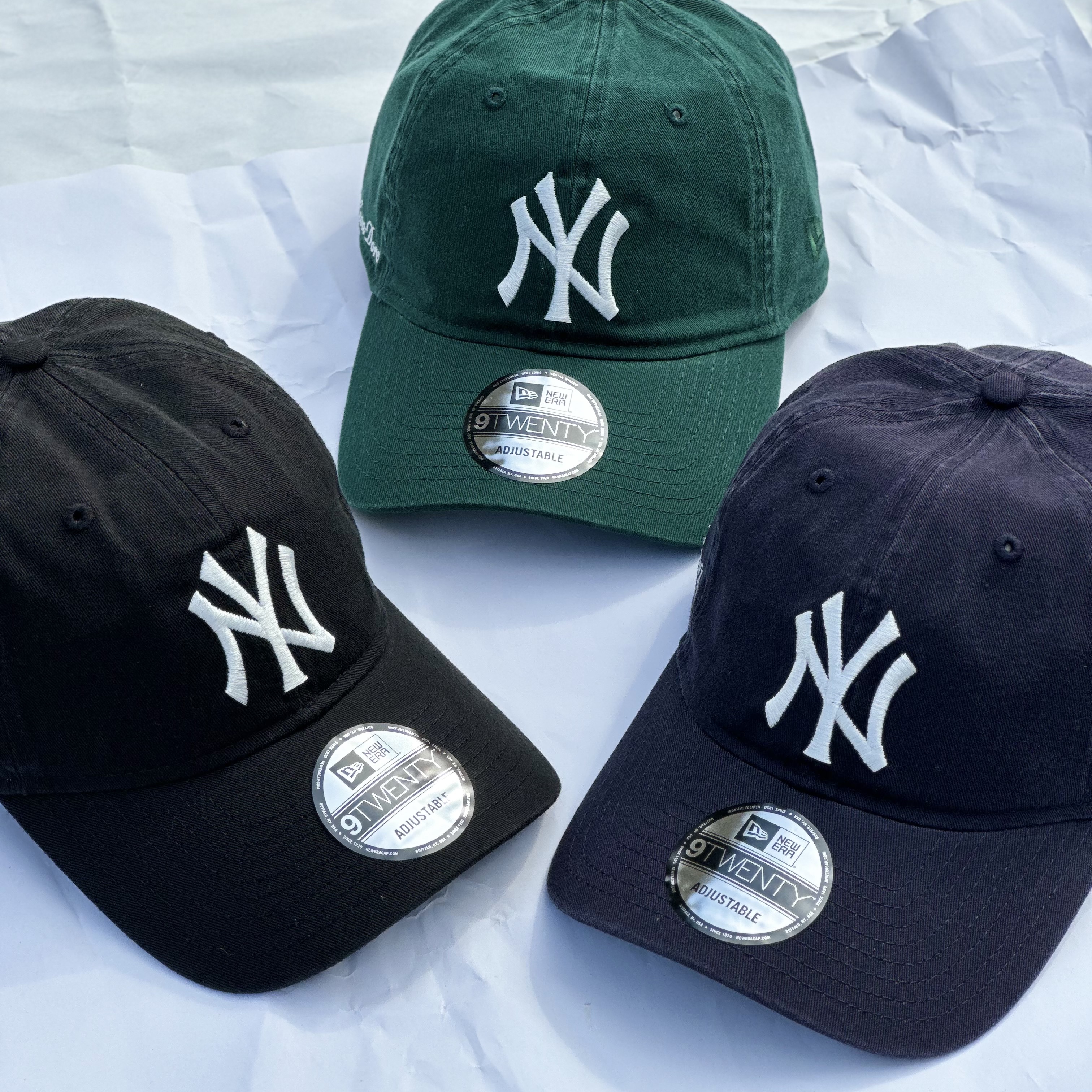 Aime Leon Dore x New Era Yankees Ballpark Hat Navy, Aime Leon Dore x New Era Yankees Ballpark Hat Black 착용 스타일 - 1