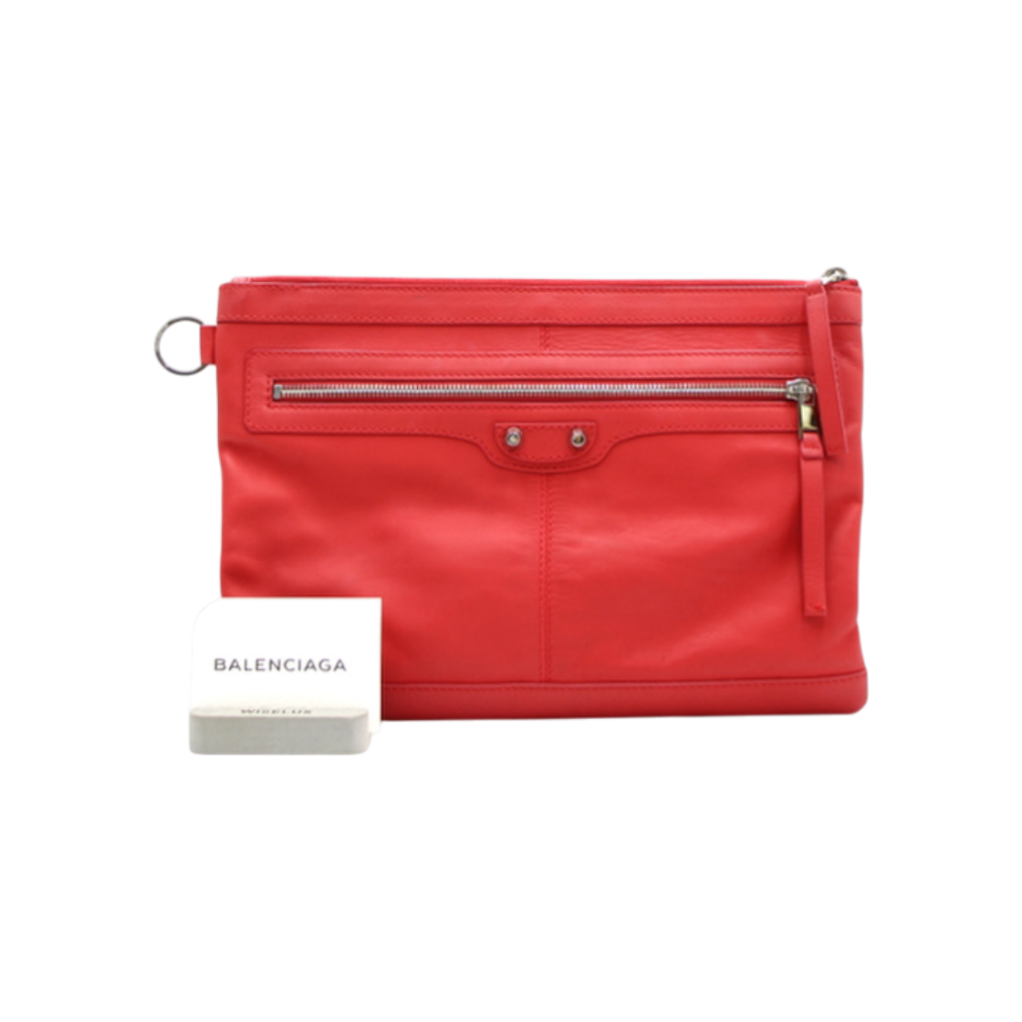 IT9A2ESF3A7E Balenciaga Classic Motor Clip Clutch Bag 273022