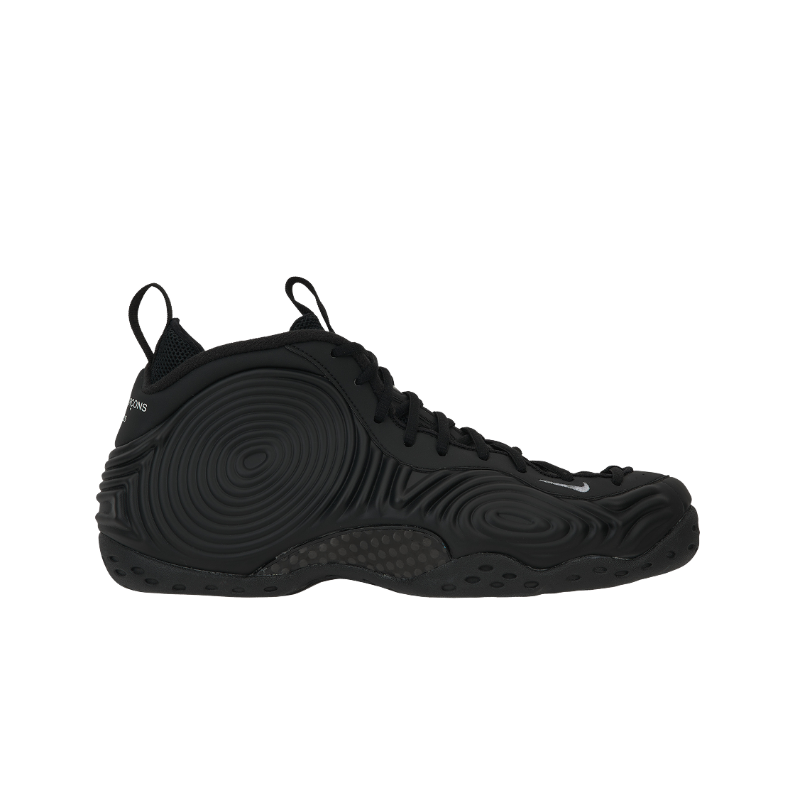나이키 x 꼼데가르송 옴므 플러스 에어 폼포짓 원 블랙(Nike x Comme des Garcons Homme Plus Air Foamposite One Black)