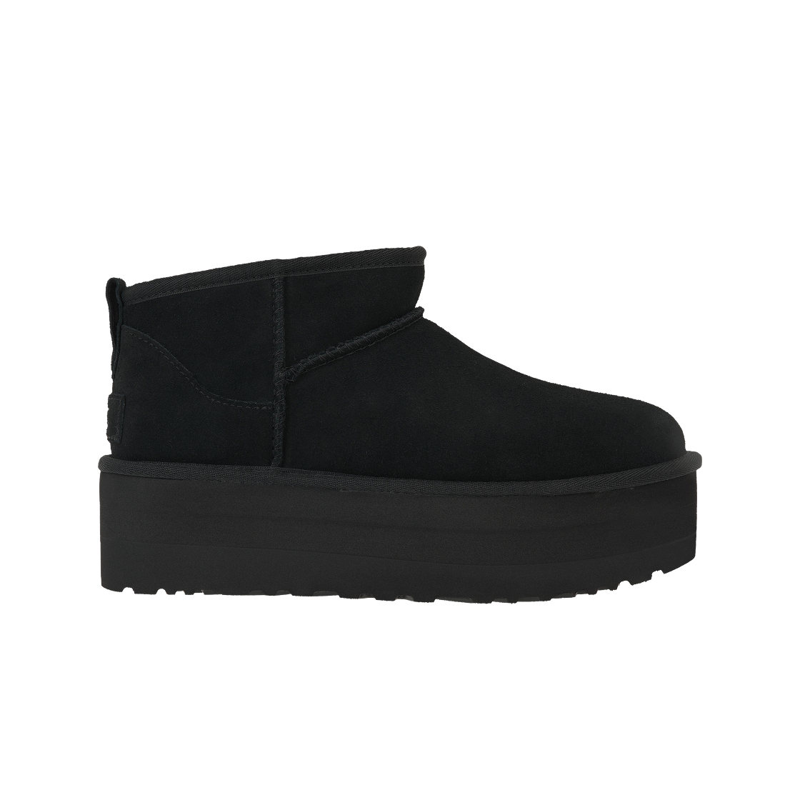 1135092-BLK (W) UGG Classic Ultra Mini Platform Boots Black
