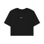 (W) Nike NSW Essential Crop Top Black - US/EU