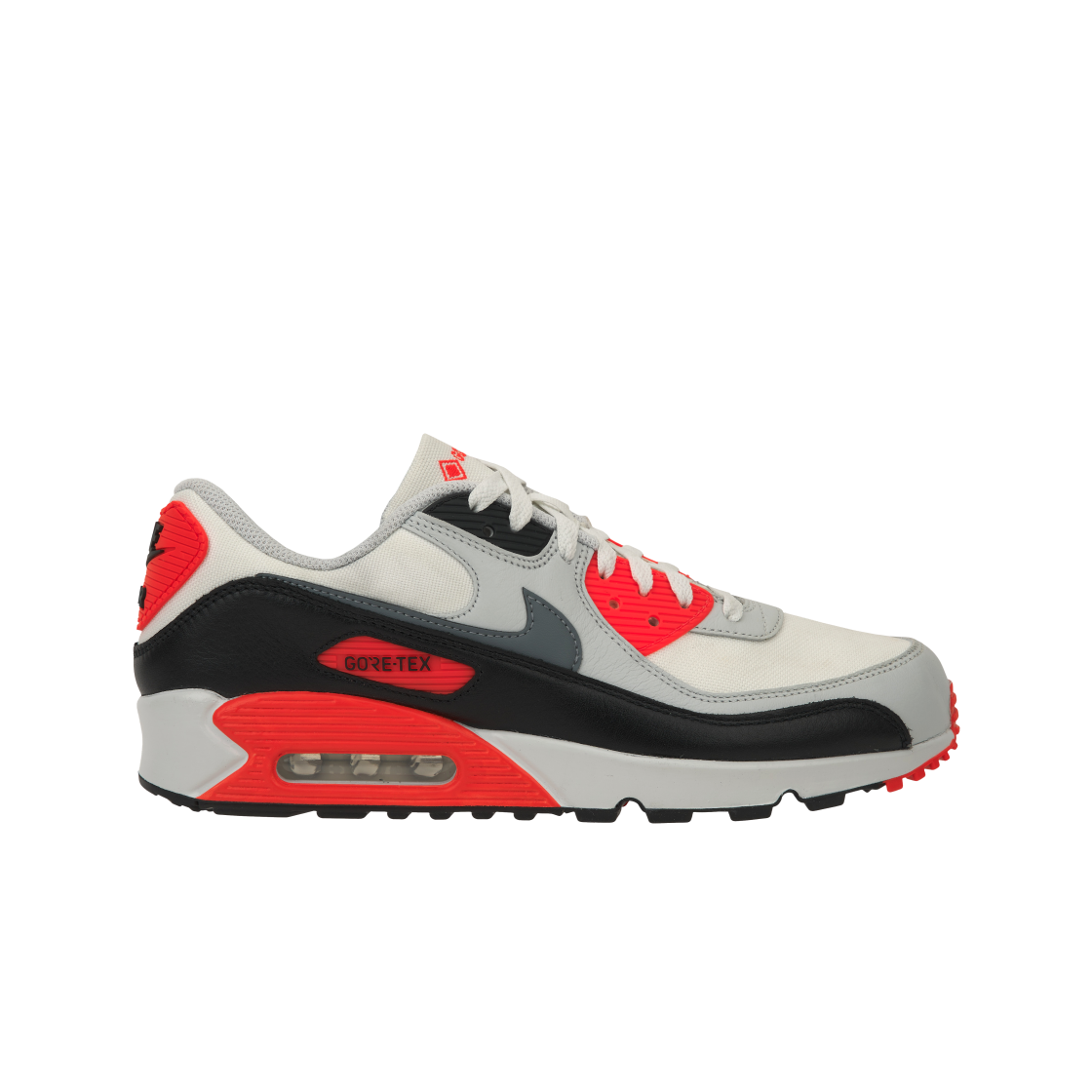 나이키 에어맥스 90 고어텍스 서밋 화이트 브라이트 크림슨(Nike Air Max 90 Gore-Tex Summit White Bright Crimson)