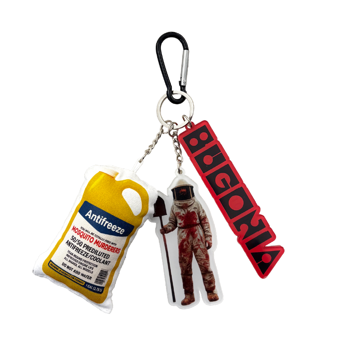 8813139 Mosquito Murderers x BUGONIA Antifreeze Key Chain Set