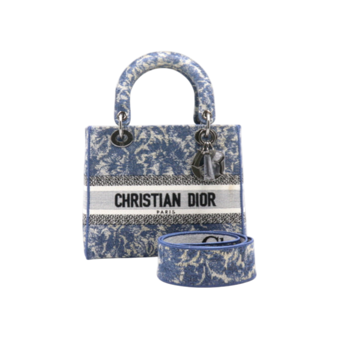 디올 M0565BRXR 레이디 디라이트 캔버스 미디엄 토트백 겸 숄더백 aa31585(Dior Lady Delight Medium Canvas Tote & Shoulder Bag) - 1