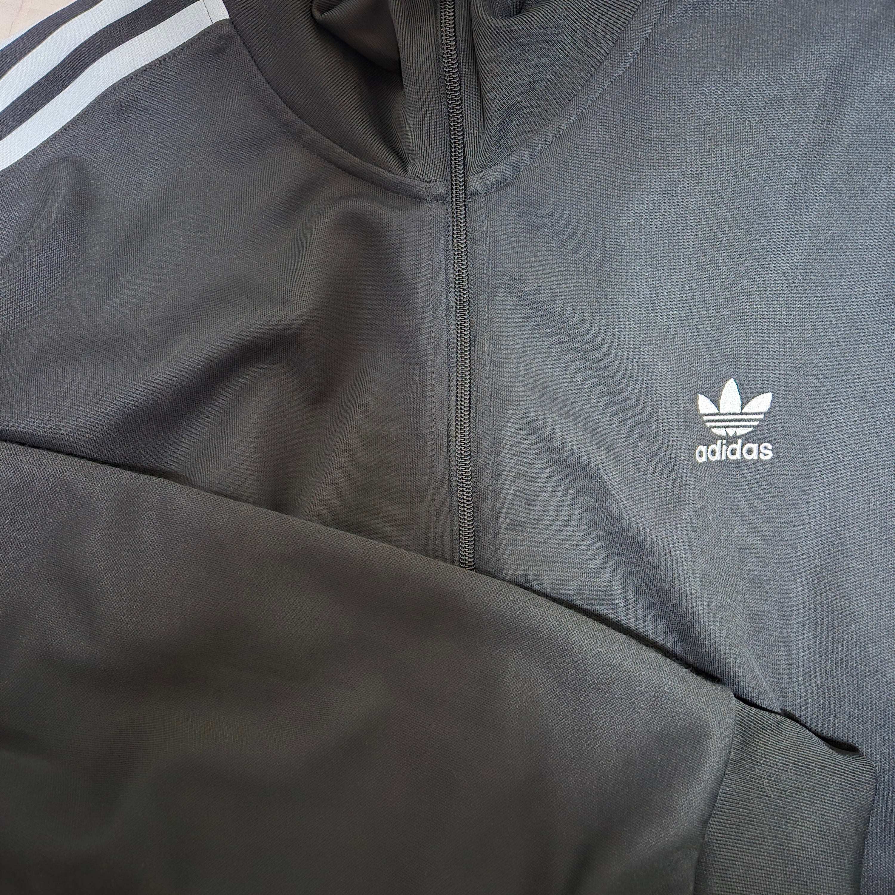 Adidas Adicolor Classic Beckenbauer Track Top Black - KR Sizing 착용 스타일