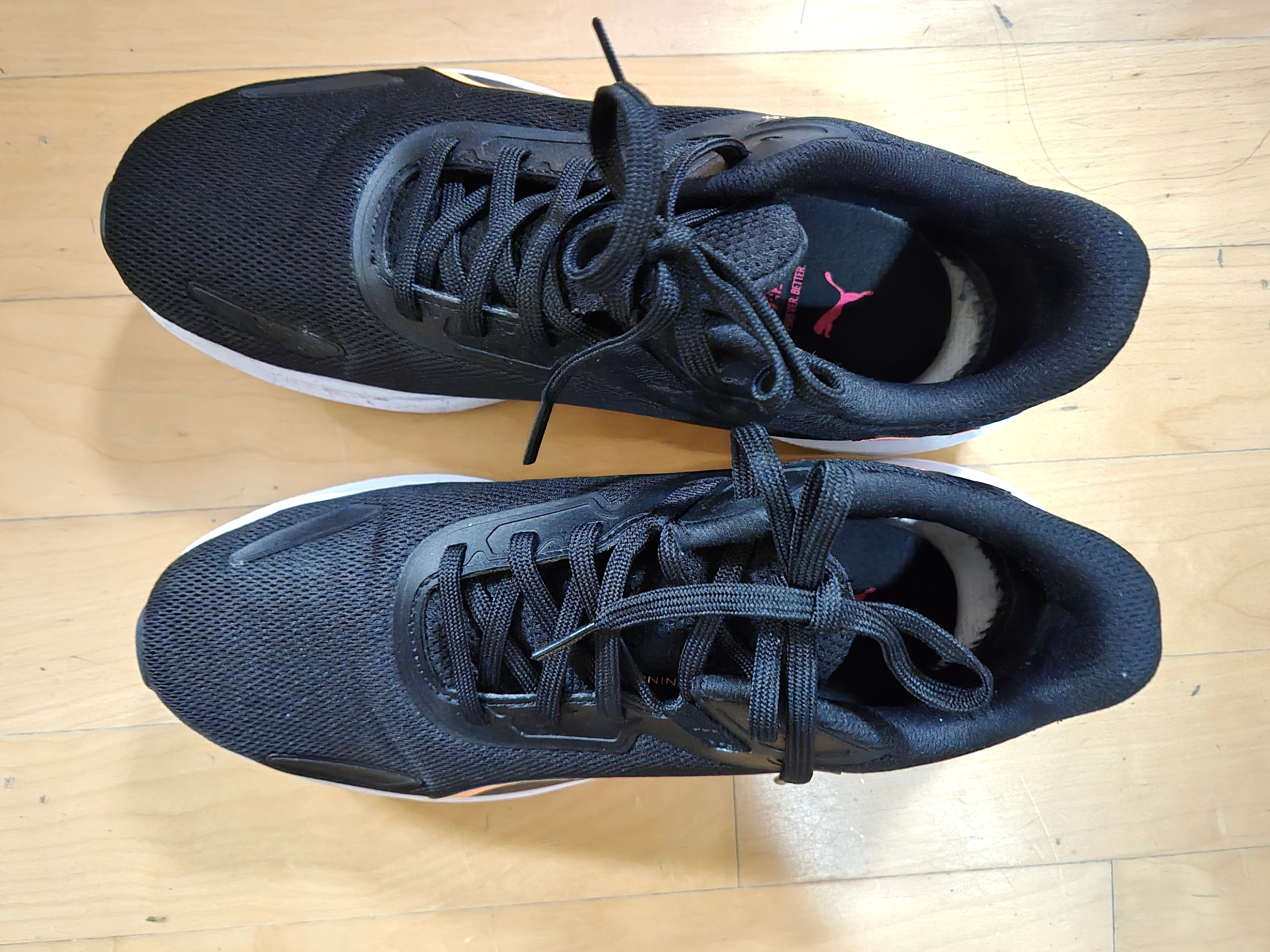 Puma Skyrocket Lite Puma Black Puma White 착용 스타일