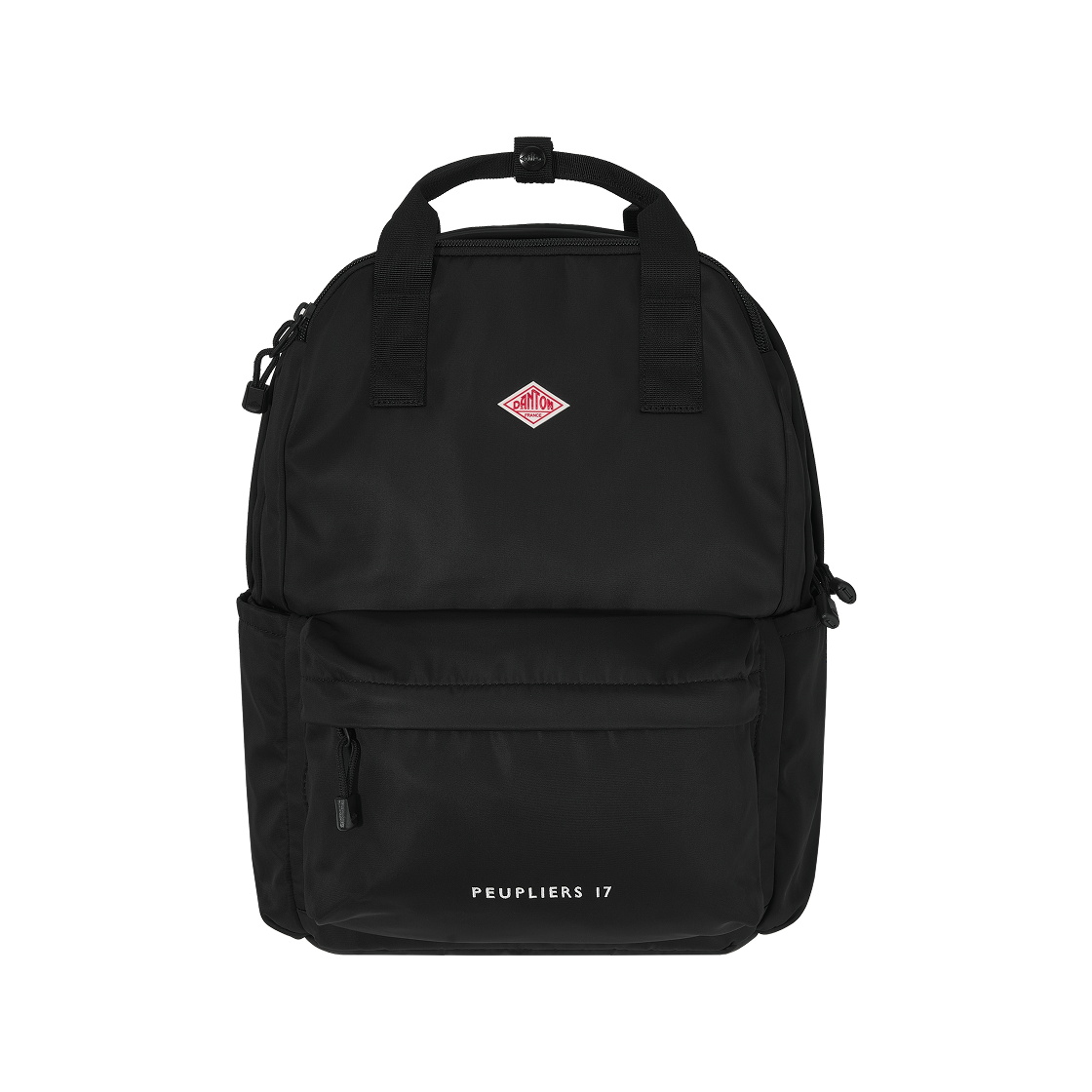 단톤 포플라 17 폴리에스터 트윌 백팩 블랙(Danton Peupliers 17 Polyester Twill Backpack Black)