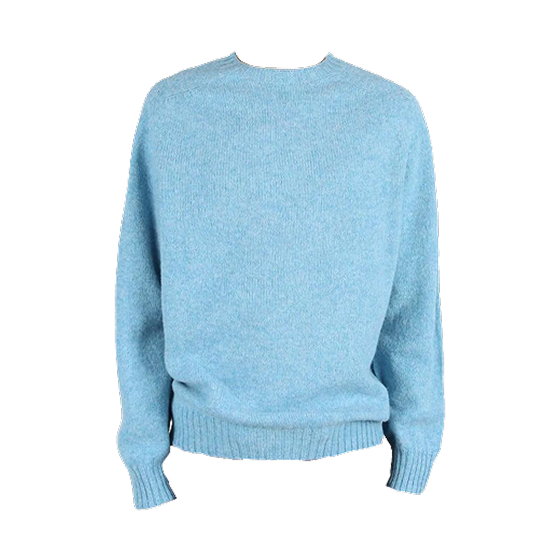 M2474/7 Harley of Scotland Shaggy Dog Crewneck Sweater Loch Blue