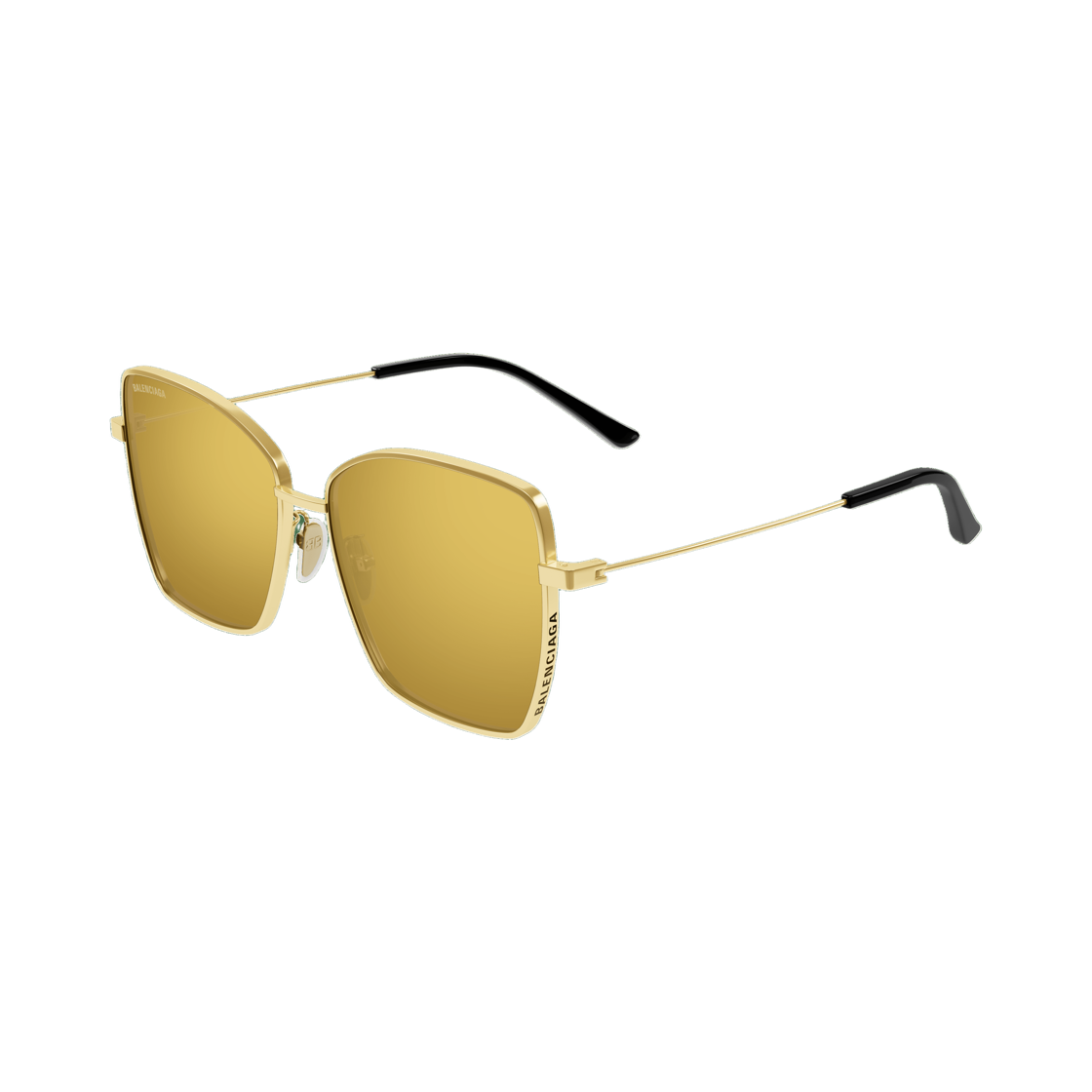 BB0196SA002 (W) Balenciaga Everyday Sunglasses Gold