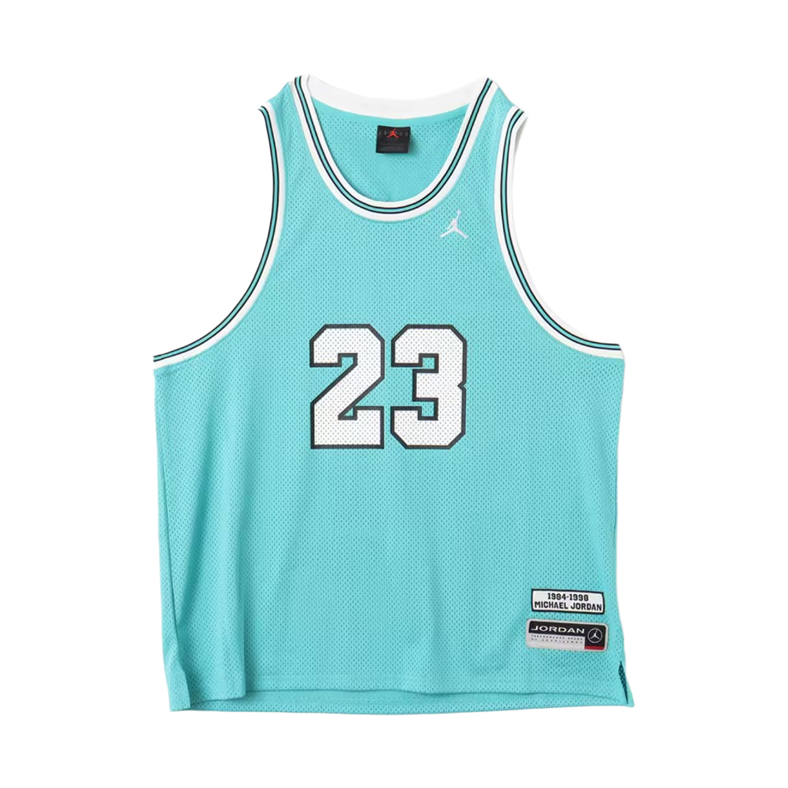 HF9375-392 Jordan Essentials Summer Jersey Washed Teal White - US/EU