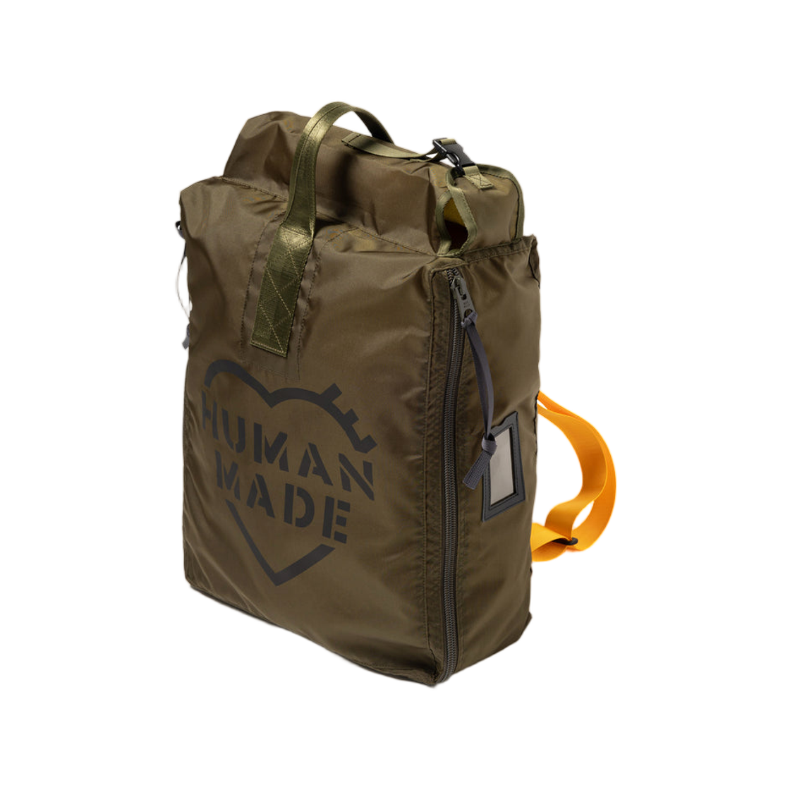 휴먼 메이드 밀리터리 백팩 올리브 드랩(Human Made Military Backpack Olive Drab) - 3