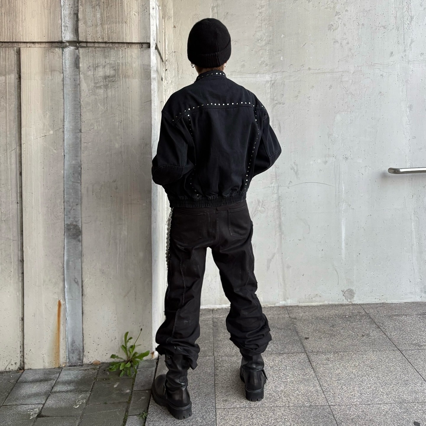 Stussy SS Link Cowboy Belt Black 착용 스타일 - 3