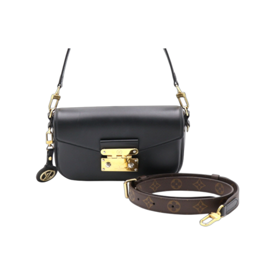루이비통 M20393 블랙 더 락 모노그램 스트랩 aa40683(Louis Vuitton Black Monogram Strap M20393) - 1