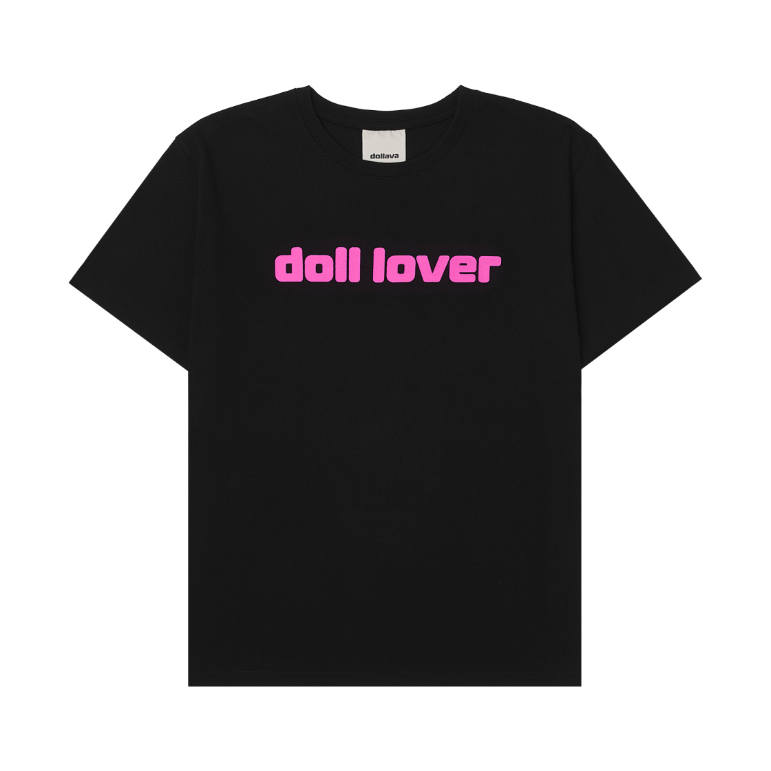 돌라바 돌 러버 티셔츠 블랙(Dollava Doll Lover T-Shirt Black)