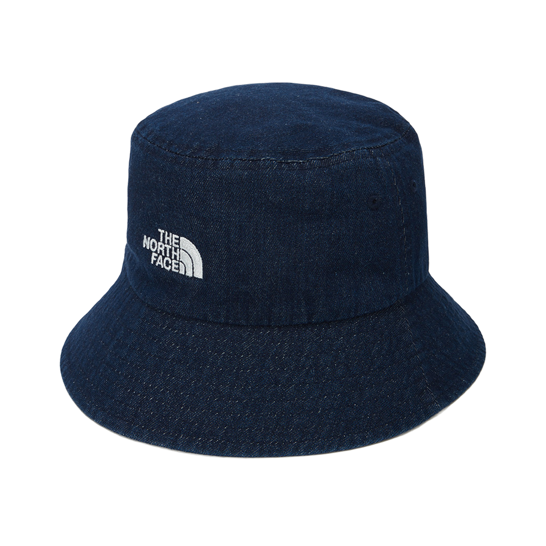 NE3HR52A The North Face TNF Logo Bucket Hat Denim Dark Blue - 25FW
