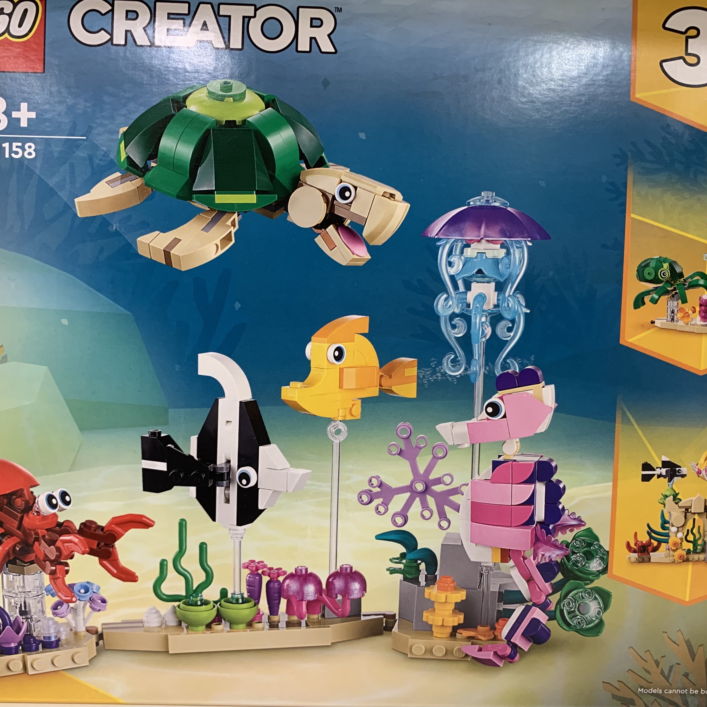 Lego Sea Animals 착용 스타일