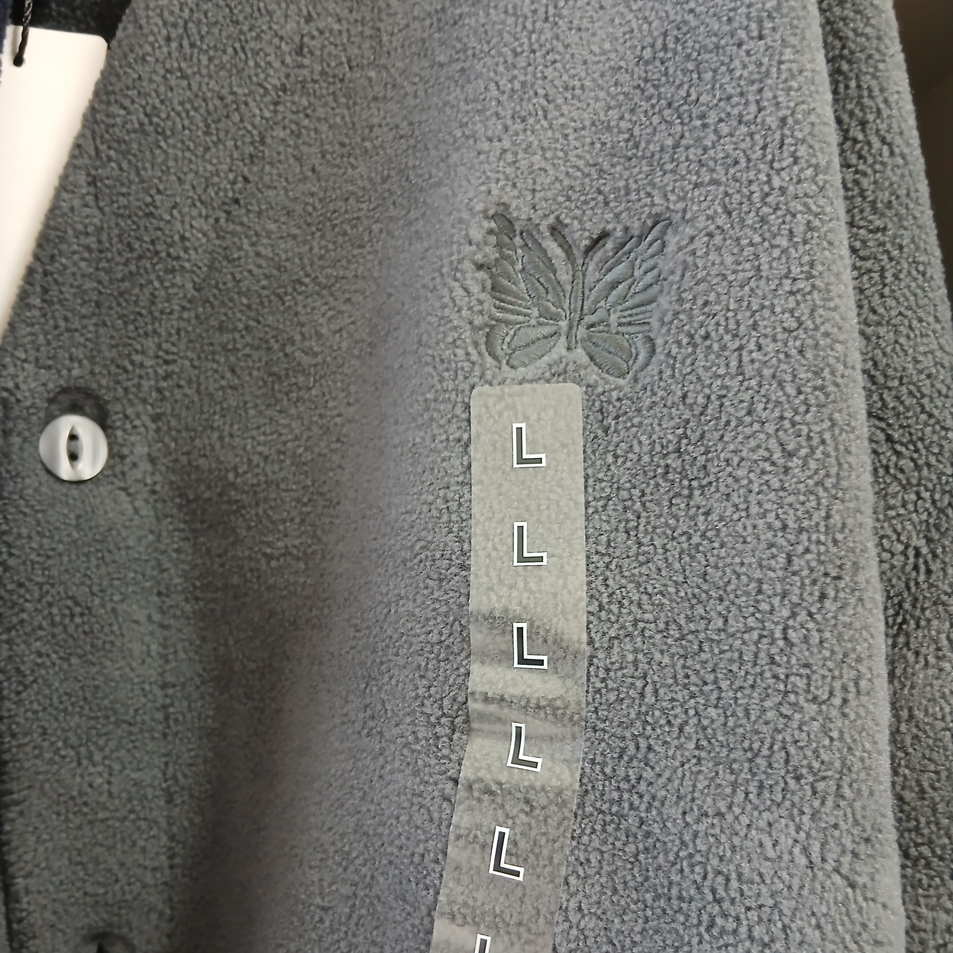 Uniqlo x Needles Fleece Oversized Cardigan Black - KR, Uniqlo x Needles Fleece Wide Pants Black - KR 착용 스타일 - 6
