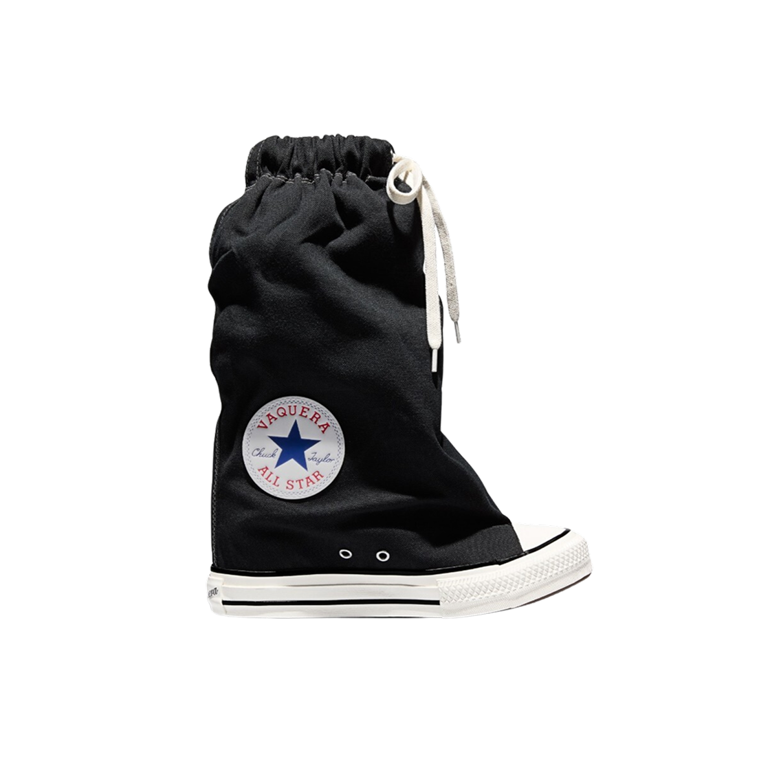 A17687C (W) Converse x Vaquera X Hi Slouch Wedge Black White