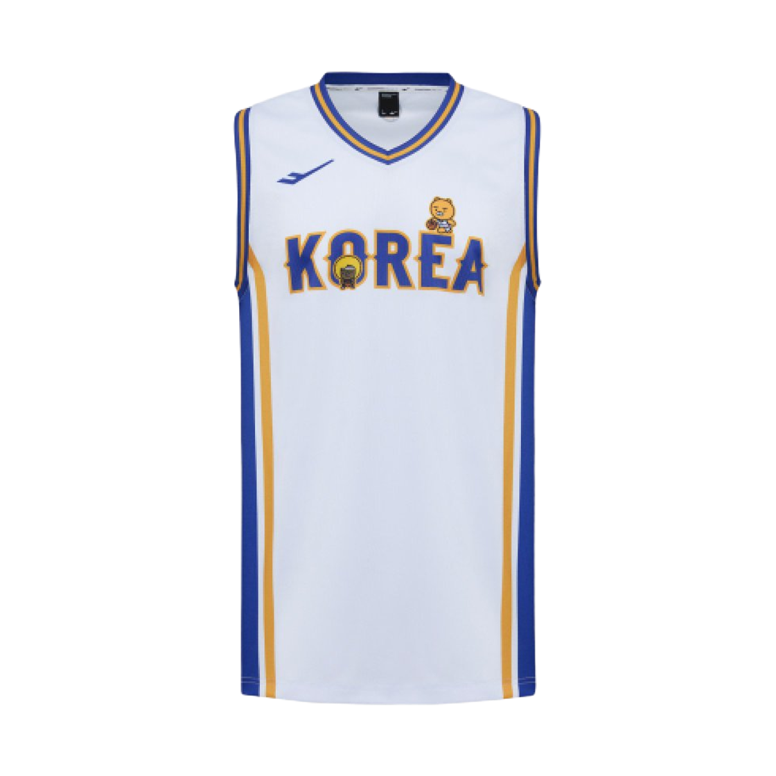 PT3FK24M011 Prospecs x Kakao Friends Ryan Jay-G Basketball Uniform White Navy (Non Marking Ver.)