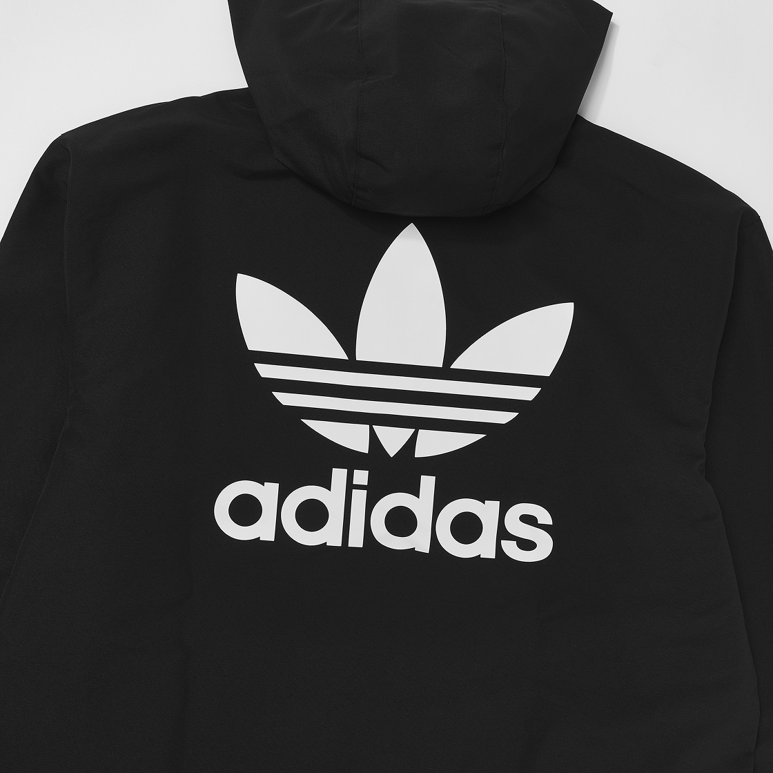 아디다스 오리지널스 트레포일 윈드브레이커 블랙 - KR 사이즈(Adidas Originals Trefoil Windbreaker Black - KR Sizing) - 5