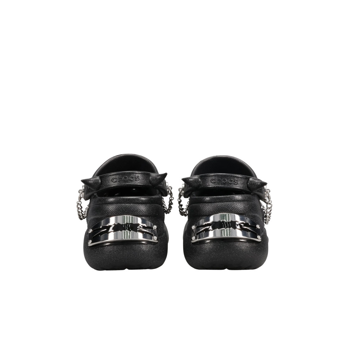 (W) 크록스 x 르세라핌 베이 클로그 글리터 블랙((W) Corcs x LE SSERAFIM Bae Clog Glitter Black) - 3