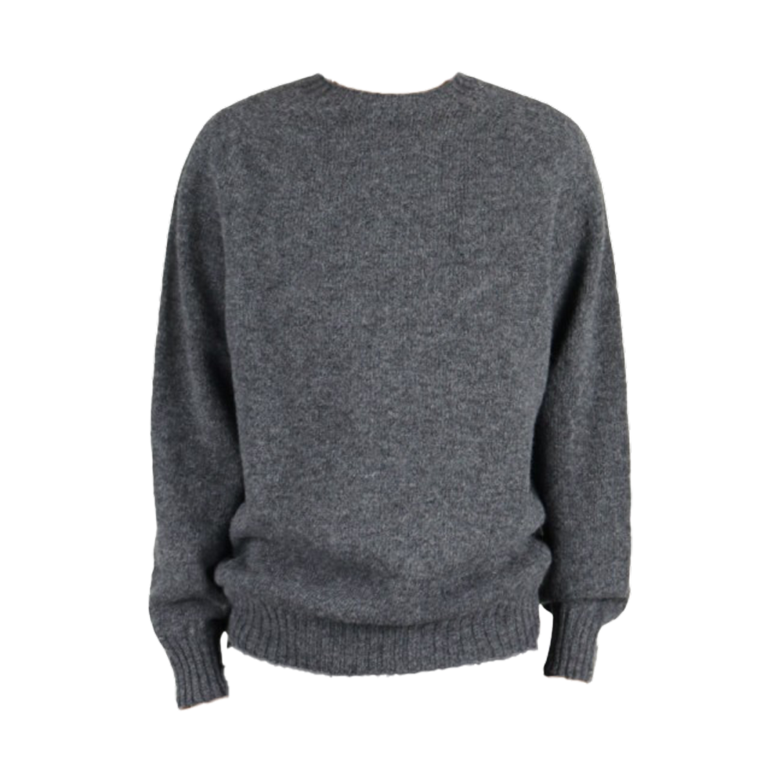 M2474/7 Harley of Scotland Shaggy Dog Crewneck Sweater Basalt