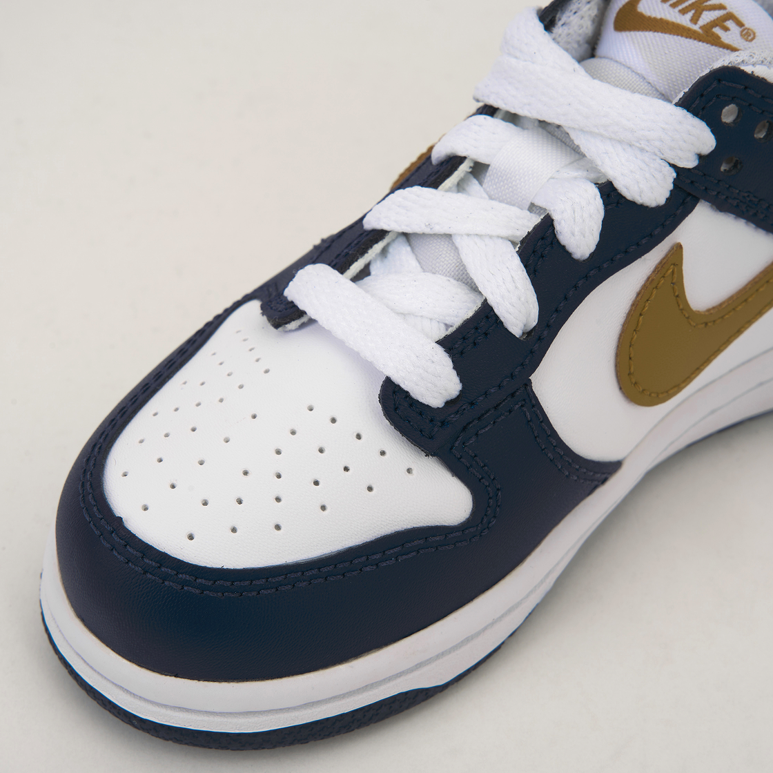 (PS) 나이키 덩크 로우 화이트 미드나잇 네이비((PS) Nike Dunk Low White Midnight Navy) - 8
