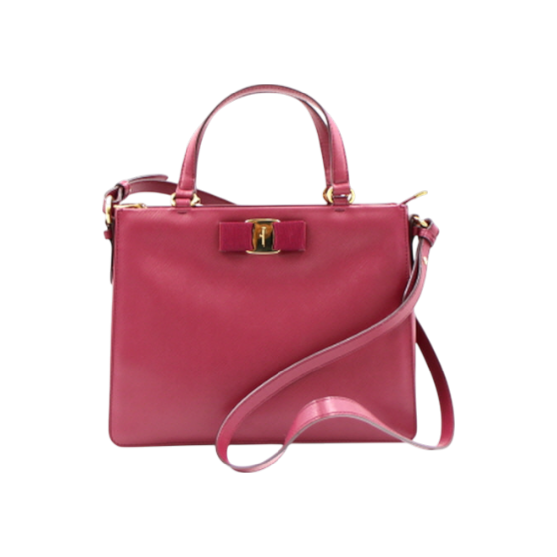 ITS6MJLCO2UF Ferragamo 21 E298 Gold Logo Tracy Tote & Shoulder Bag AA31811