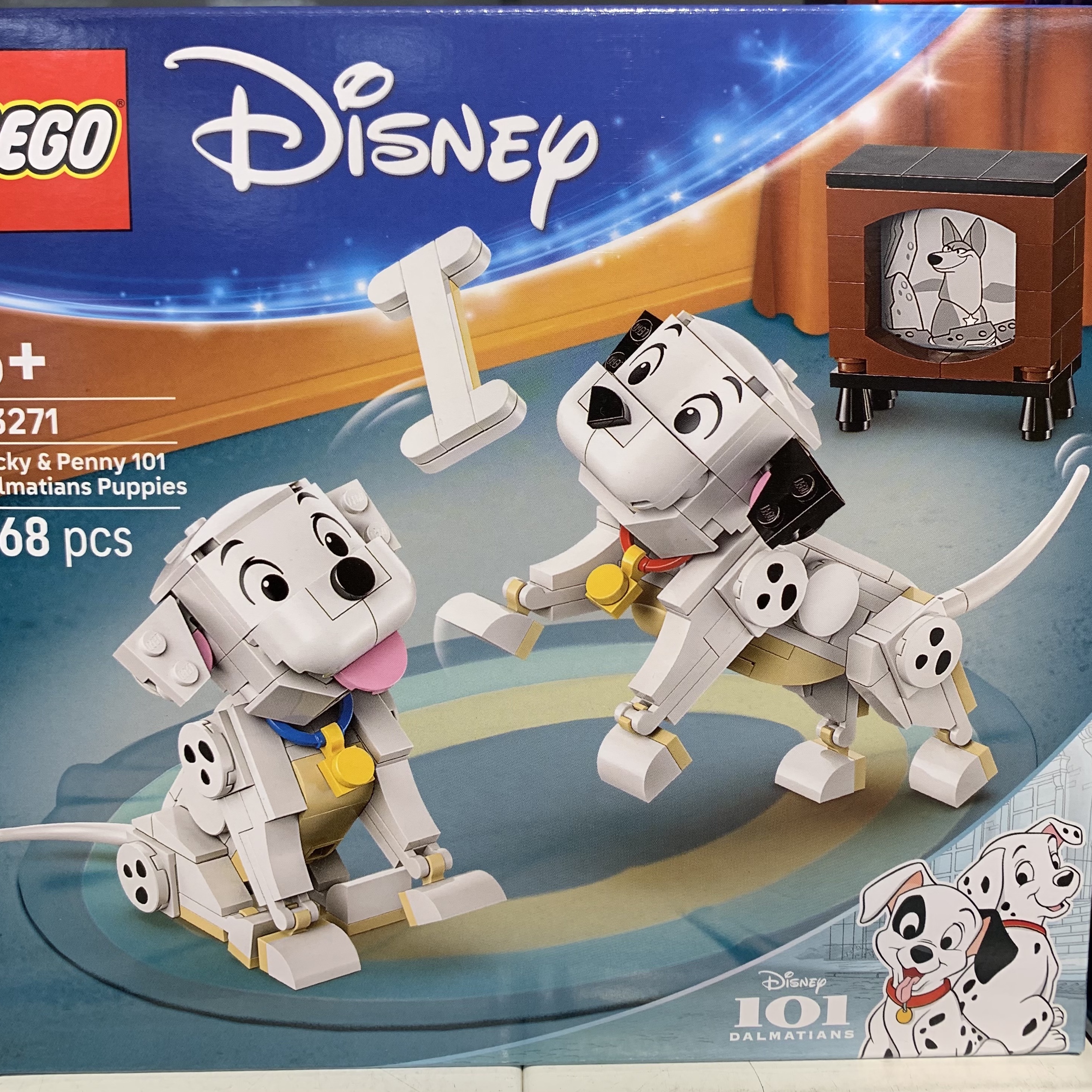 Lego Disney Princess Lucky and Penny 101 Dalmatian Puppies 착용 스타일