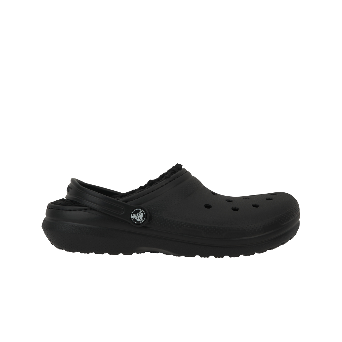 (키즈) 크록스 클래식 라인드 클로그 블랙((Kids) Crocs Classic Lined Clog Black) - 1