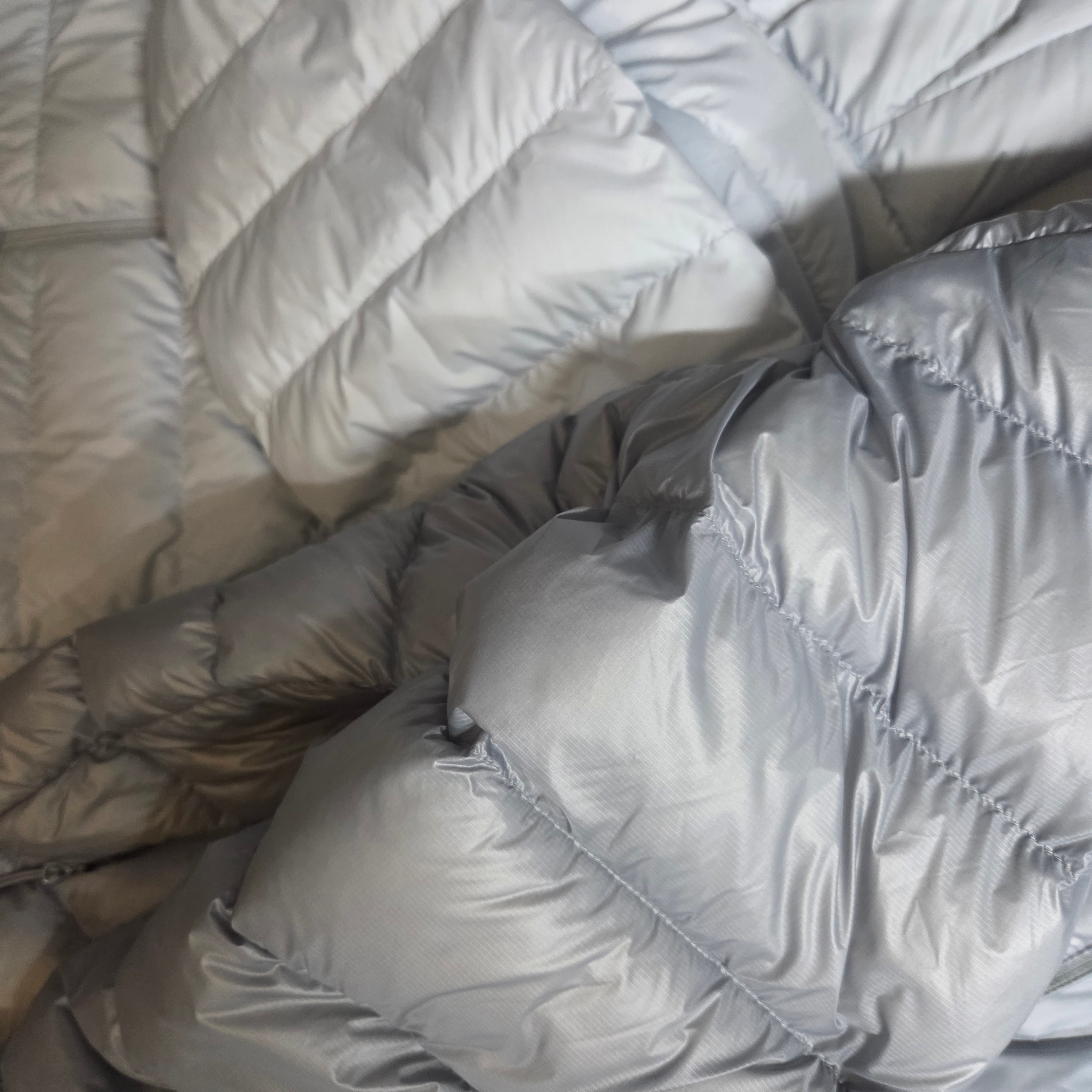 The North Face Matier Down Hoodie RDS Light Gray - 25FW, Musinsa Standard City Leisure Hooded Light Down Jacket Cloudy Blue 착용 스타일