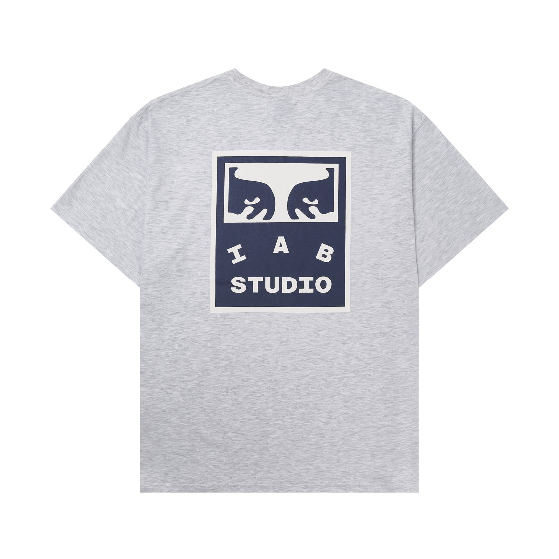 - IAB Studio x Obey Eyes Icon T-Shirt Ash Grey