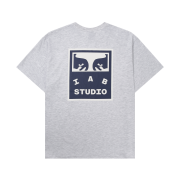 IAB Studio x Obey Eyes Icon T-Shirt Ash Grey
