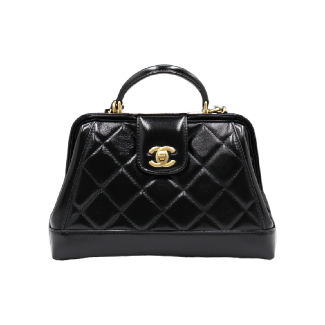 샤넬 AS4959 24 시즌 탑핸들 위드 금장 체인 닥터백 토트백 겸 숄더백 aa40673(Chanel AS4959 24 Season Gold Chain Doctor Tote Bag & Shoulder Bag AA40673)
