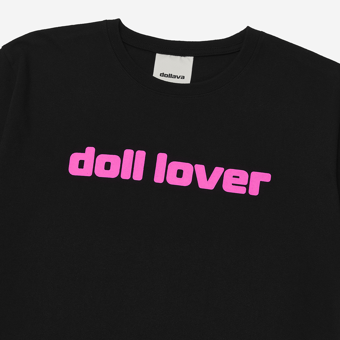 돌라바 돌 러버 티셔츠 블랙(Dollava Doll Lover T-Shirt Black) - 3