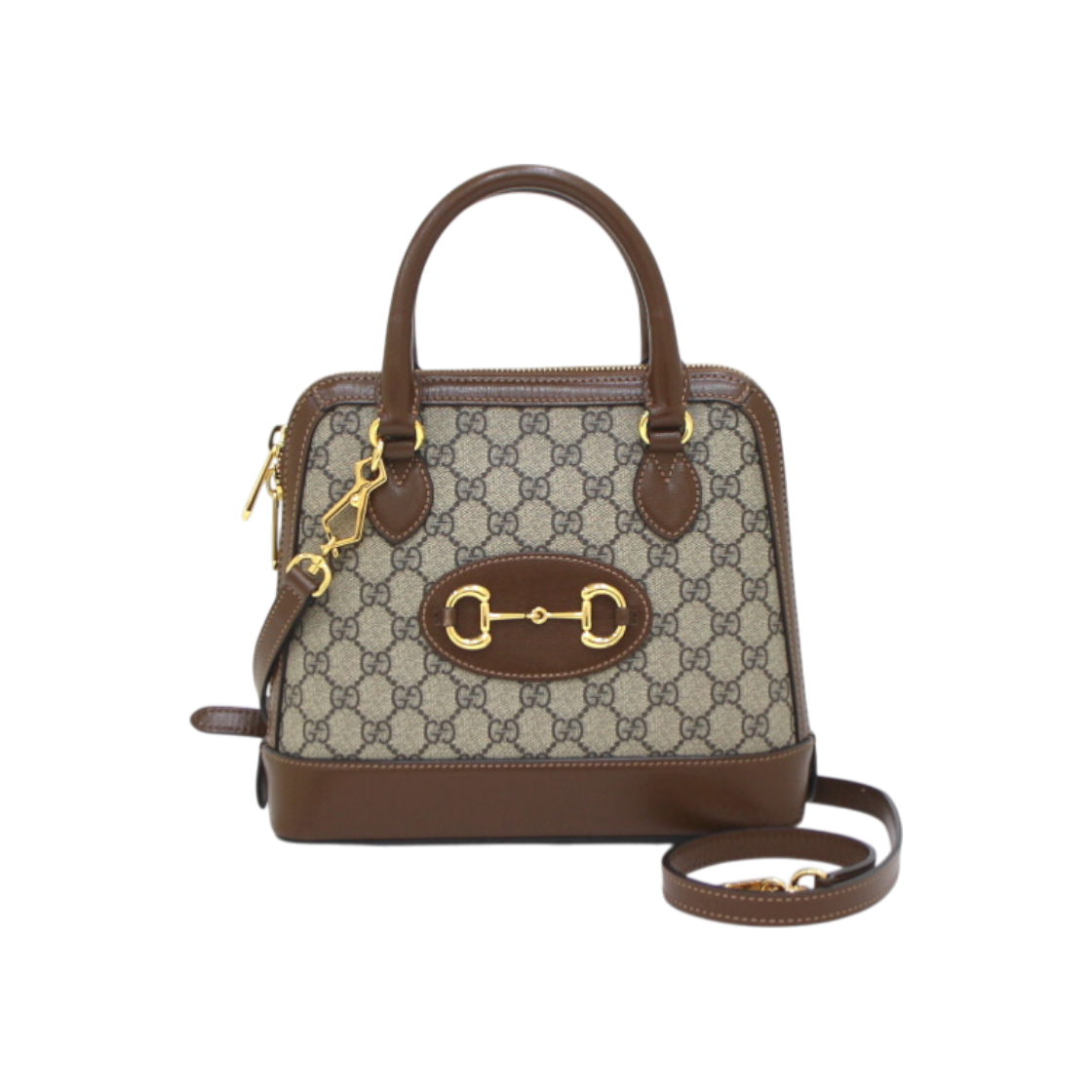 ITNK8HOFSOFU Gucci 1955 Horsebit Small Top Handle Tote Bag