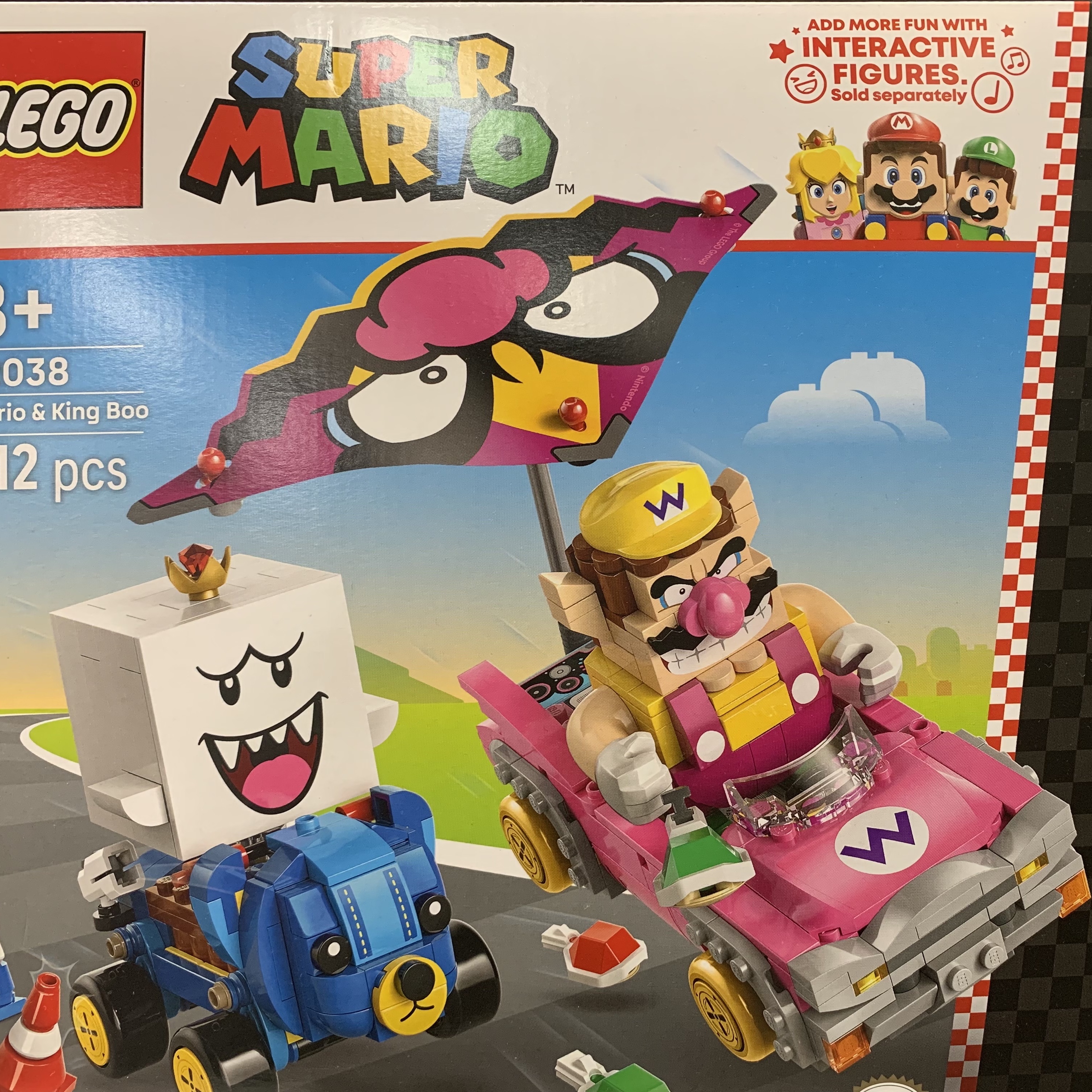 Lego Super Mario Mario Kart – Wario & King Boo 착용 스타일