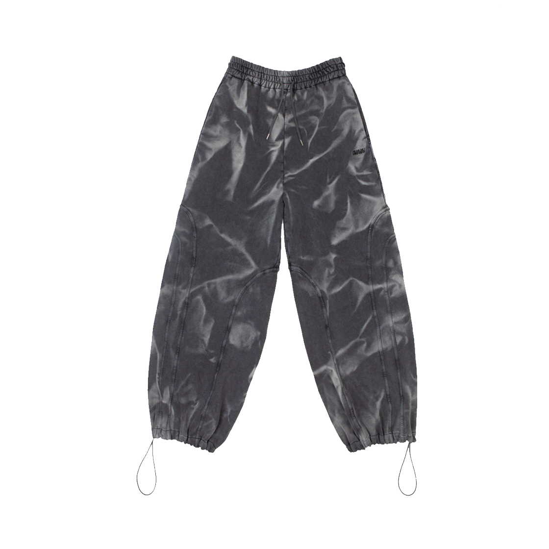 아바바브 우먼 트랙 팬츠 스프레이드 블랙 그레이 - 25FW(Avavav Women Track Pants Sprayed Black Grey - 25FW)