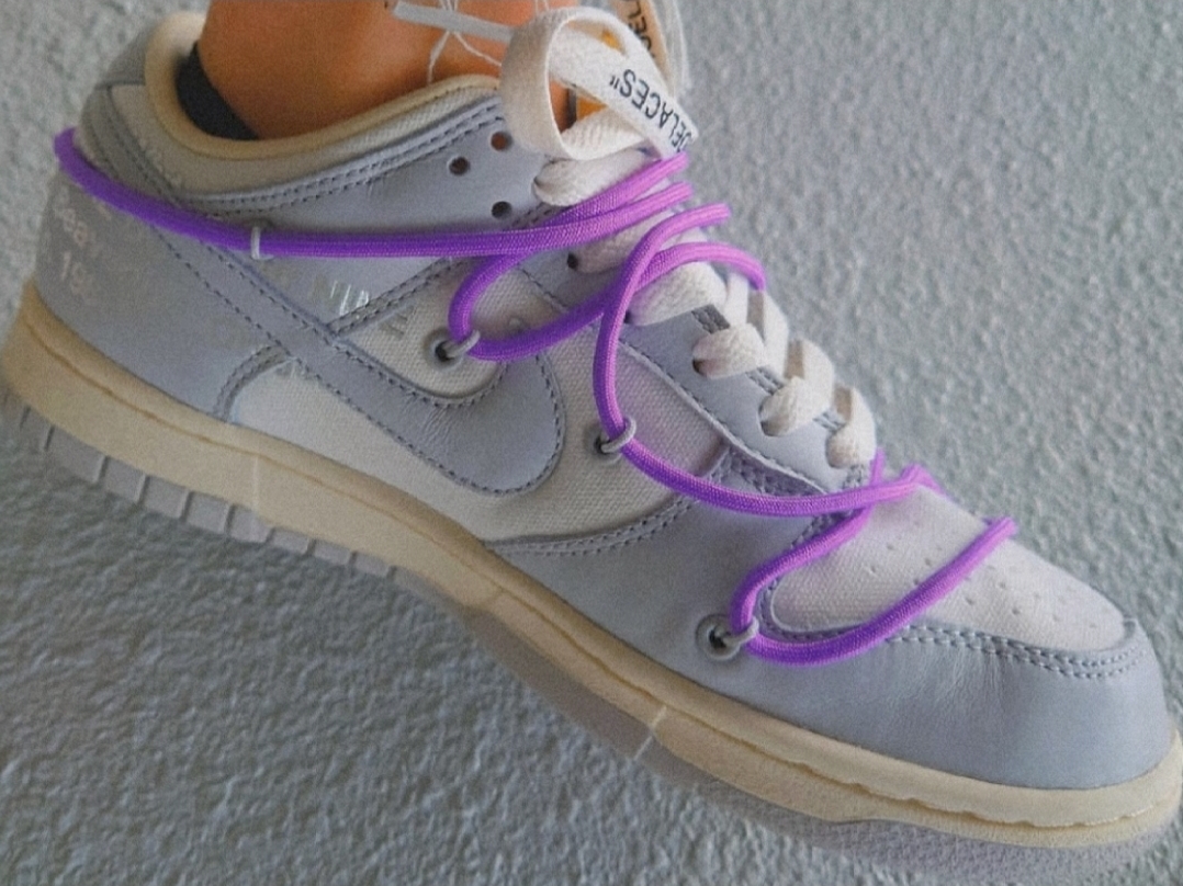 Nike x Off-White Dunk Low The 50 - Lot 47 착용 스타일
