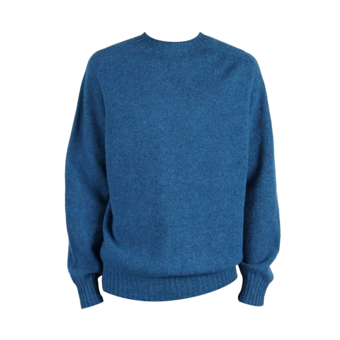 M2474/7 Harley of Scotland Shaggy Dog Crewneck Sweater Neptune